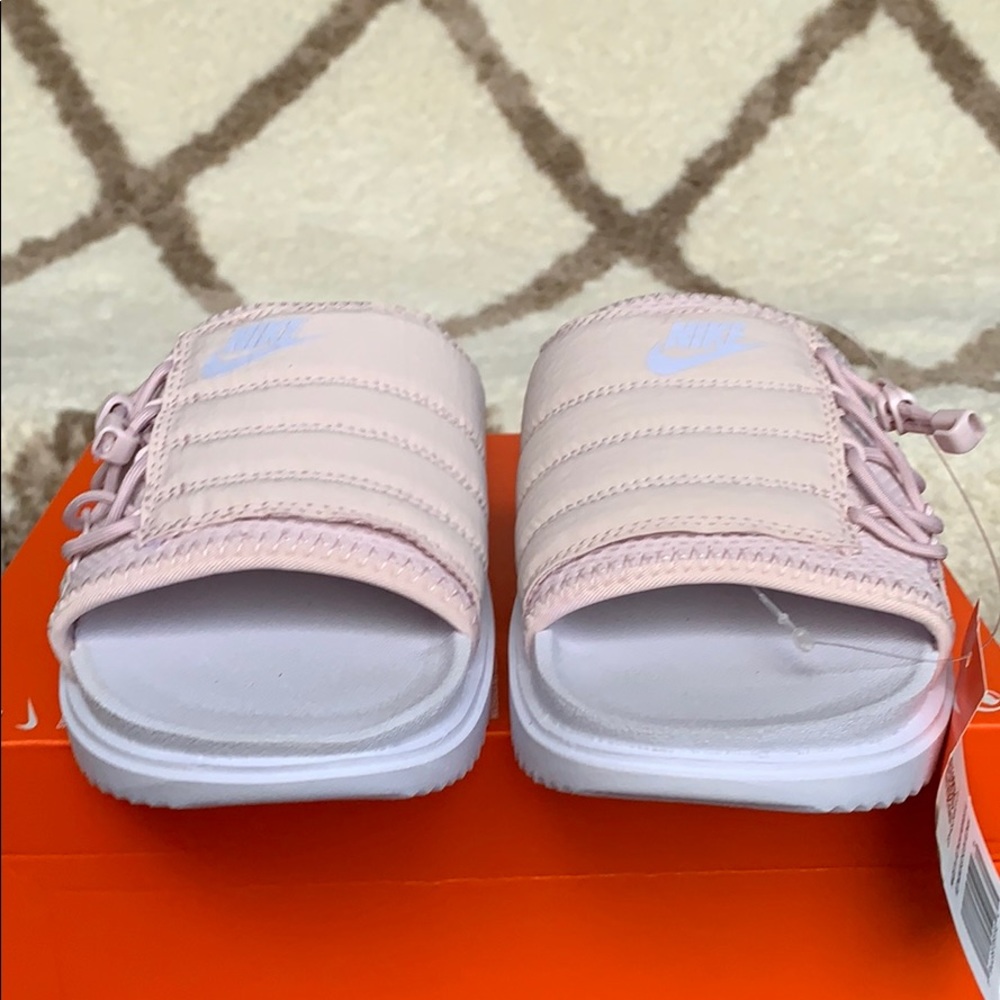 WMNS NIKE ASUNA SLIDE NA White Ghost-Barely Rose - Picture 9 of 16